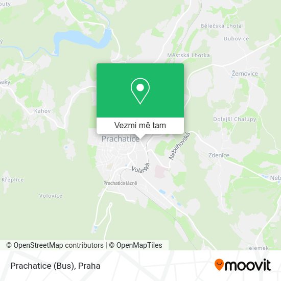 Prachatice (Bus) mapa