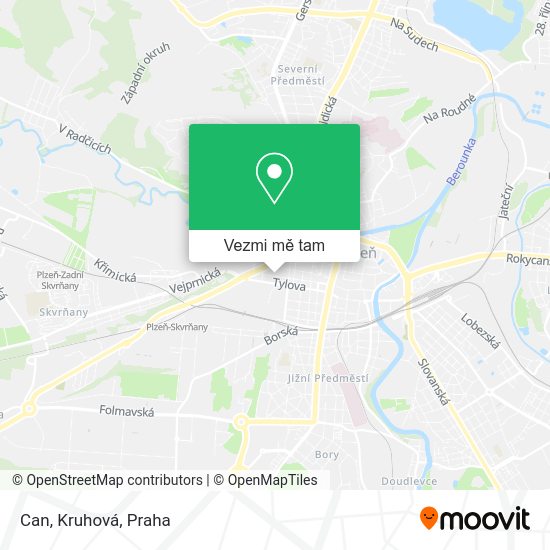 Can, Kruhová mapa