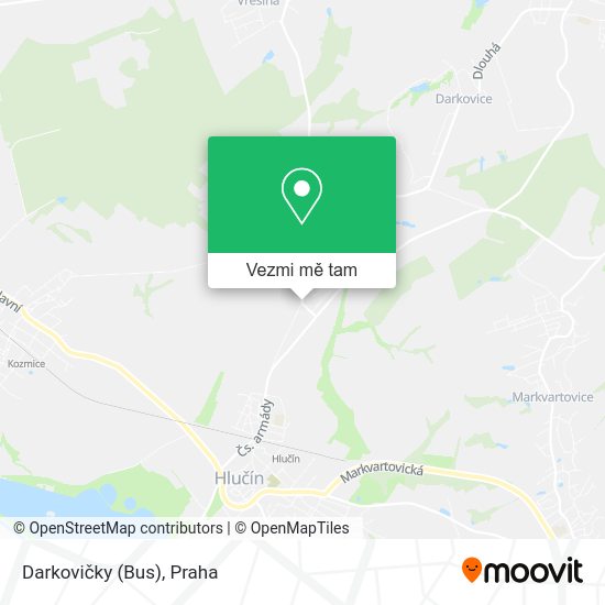 Darkovičky (Bus) mapa