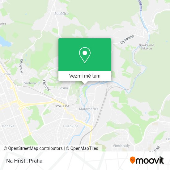 Na Hřišti mapa