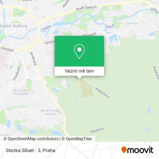 Stezka Siluet - 3 mapa