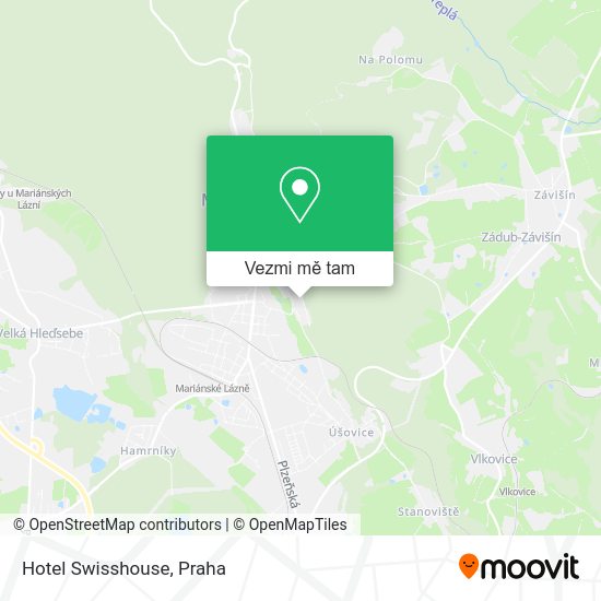 Hotel Swisshouse mapa