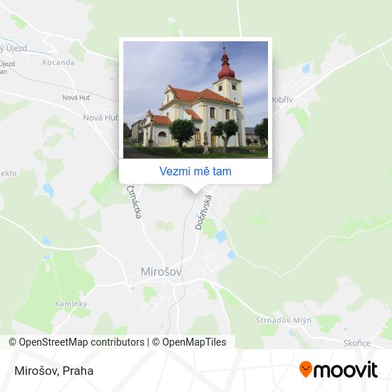 Mirošov mapa