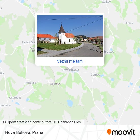 Nová Buková mapa