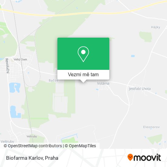 Biofarma Karlov mapa