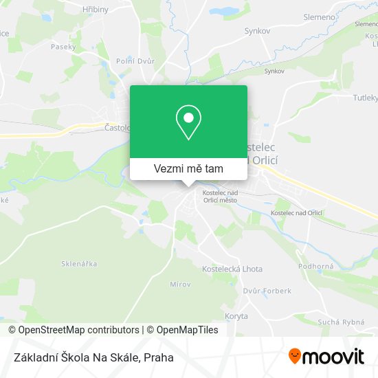 Základní Škola Na Skále mapa