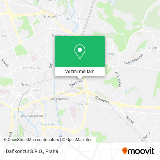 Daňkonzul S.R.O. mapa