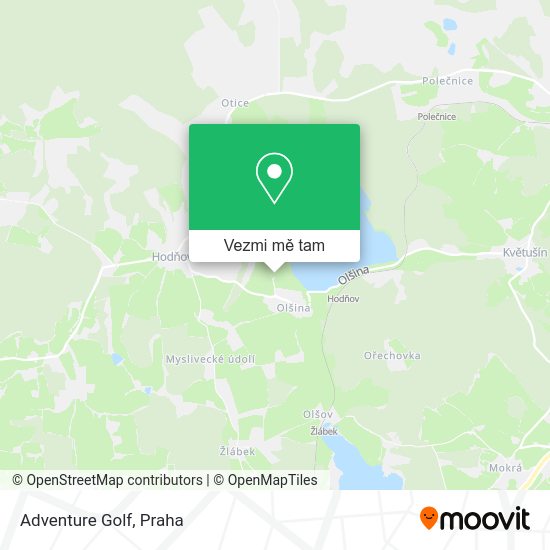Adventure Golf mapa