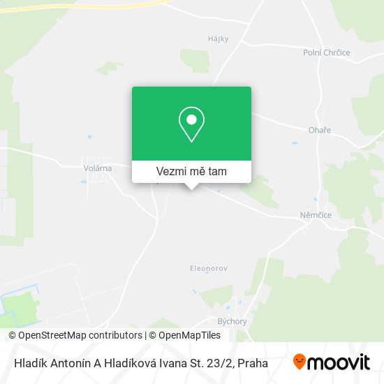 Hladík Antonín A Hladíková Ivana St. 23 / 2 mapa