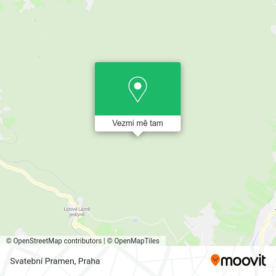 Svatební Pramen mapa