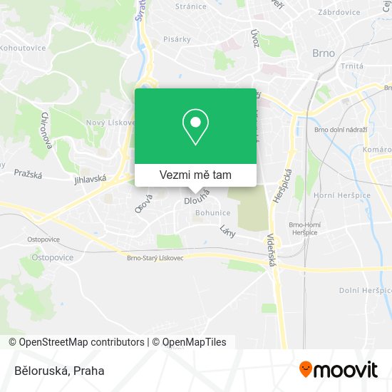 Běloruská mapa
