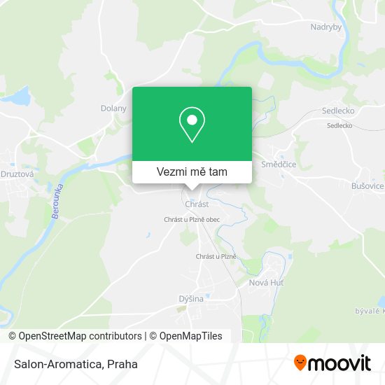 Salon-Aromatica mapa