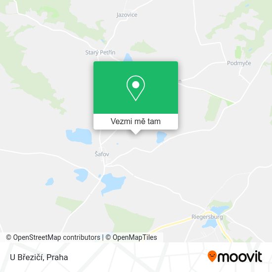 U Březičí mapa