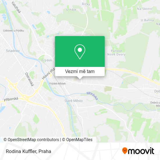 Rodina Kuffler mapa