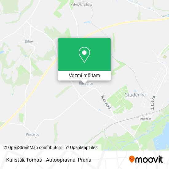 Kulišťák Tomáš - Autoopravna mapa