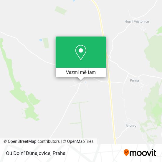 Oú Dolní Dunajovice mapa