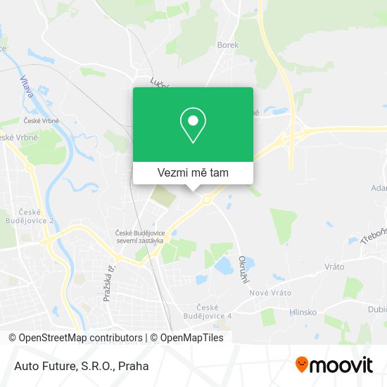 Auto Future, S.R.O. mapa