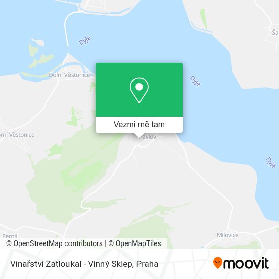 Vinařství Zatloukal - Vinný Sklep mapa