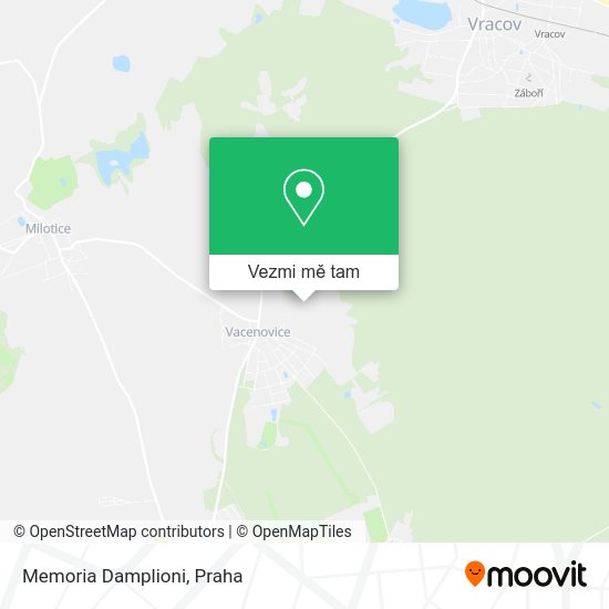 Memoria Damplioni mapa