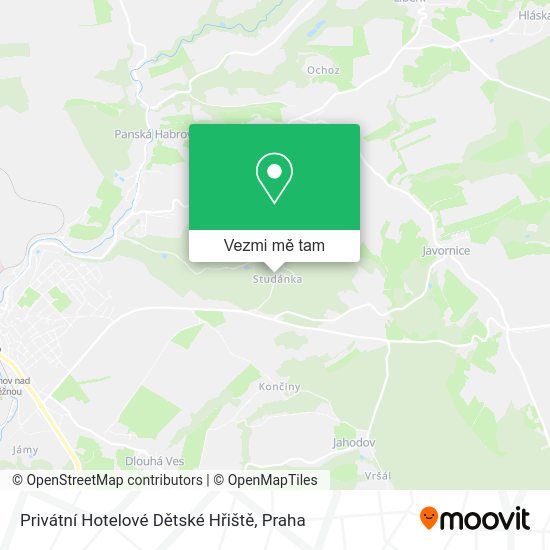 Privátní Hotelové Dětské Hřiště mapa