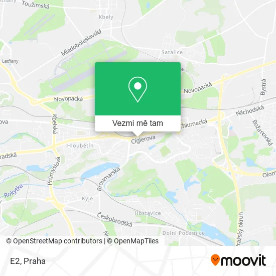 E2 mapa
