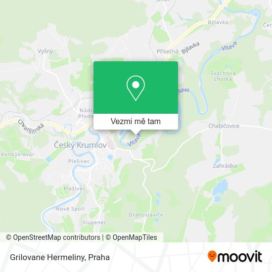 Grilovane Hermeliny mapa