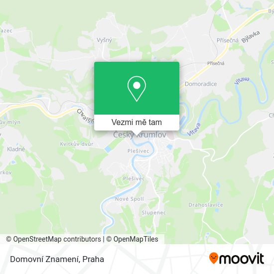 Domovní Znamení mapa