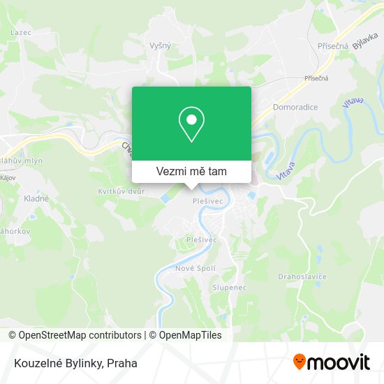 Kouzelné Bylinky mapa