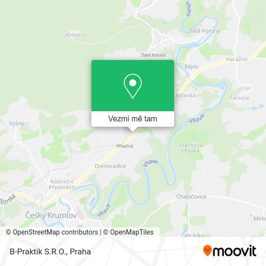 B-Praktik S.R.O. mapa