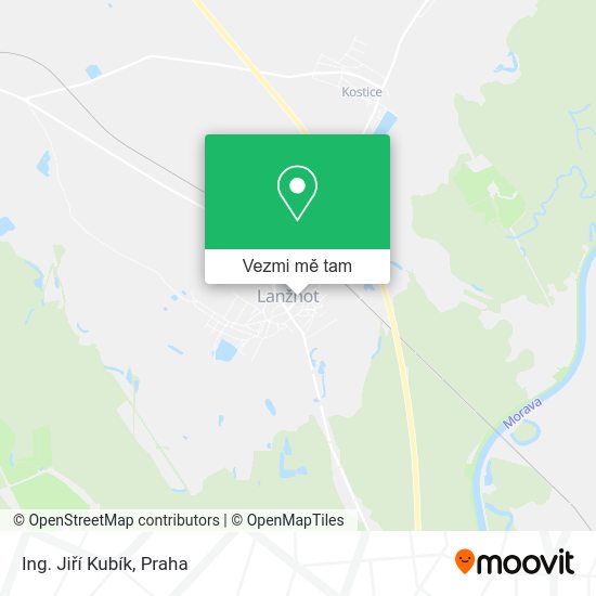 Ing. Jiří Kubík mapa