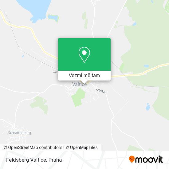 Feldsberg Valtice mapa