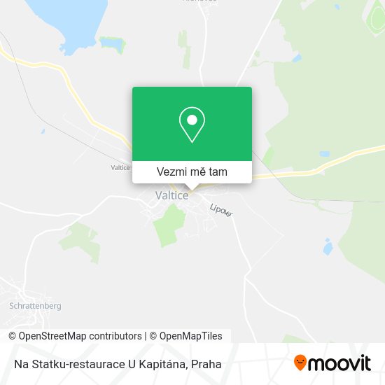 Na Statku-restaurace U Kapitána mapa