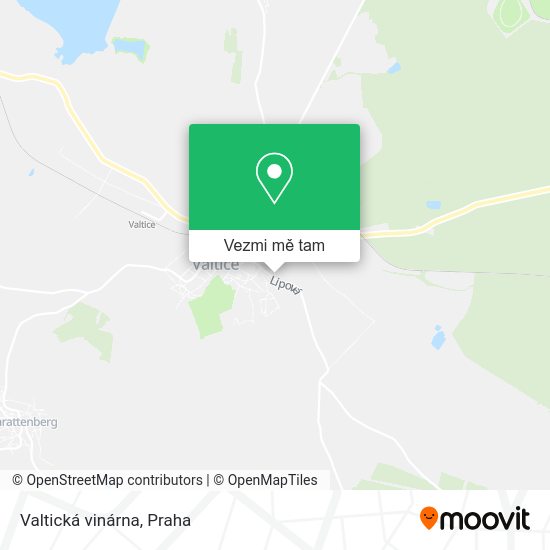 Valtická vinárna mapa