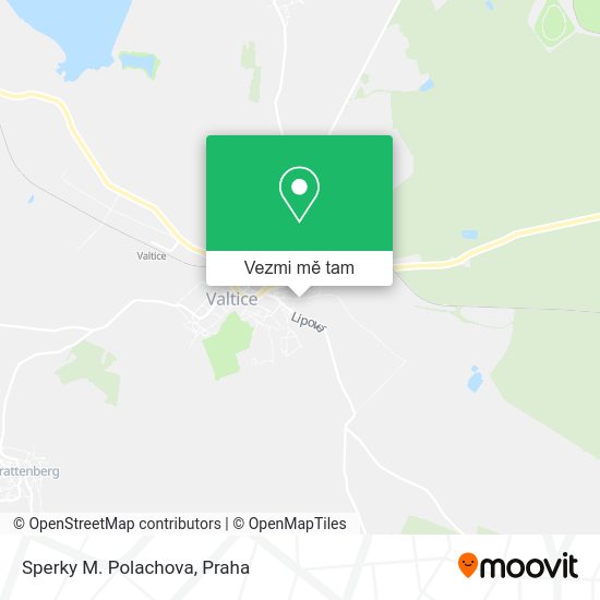 Sperky M. Polachova mapa