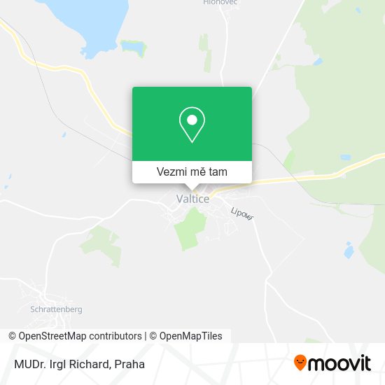 MUDr. Irgl Richard mapa