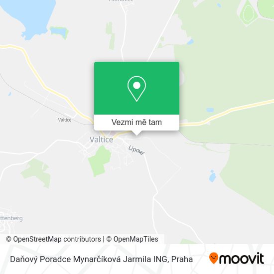 Daňový Poradce Mynarčíková Jarmila ING mapa