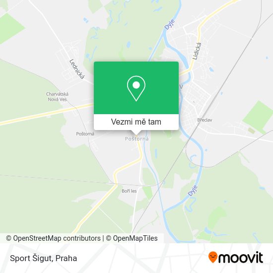 Sport Šigut mapa