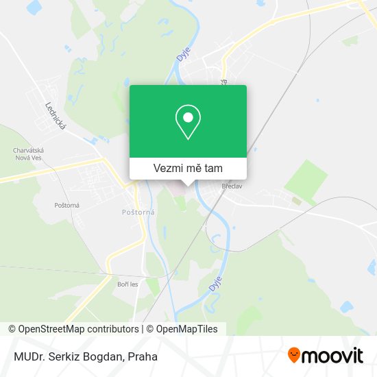 MUDr. Serkiz Bogdan mapa