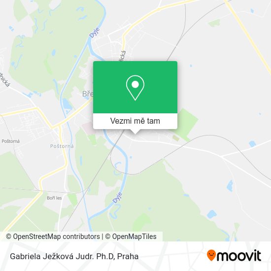 Gabriela Ježková Judr. Ph.D mapa