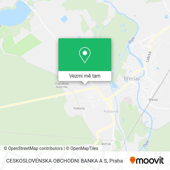 CESKOSLOVENSKA OBCHODNI BANKA A S mapa