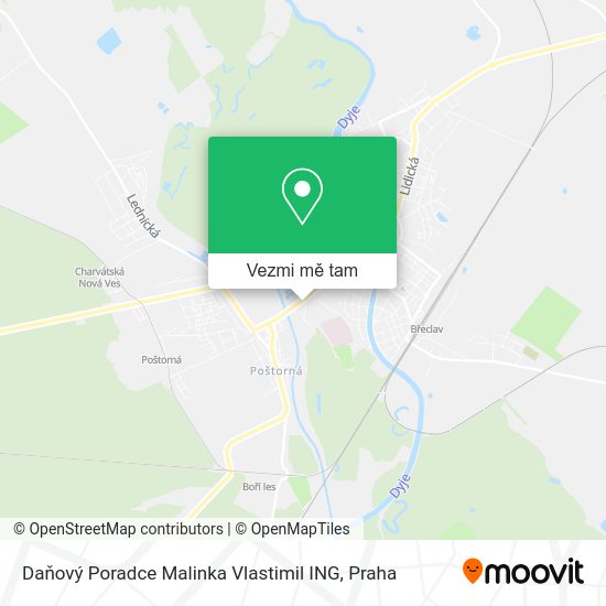 Daňový Poradce Malinka Vlastimil ING mapa