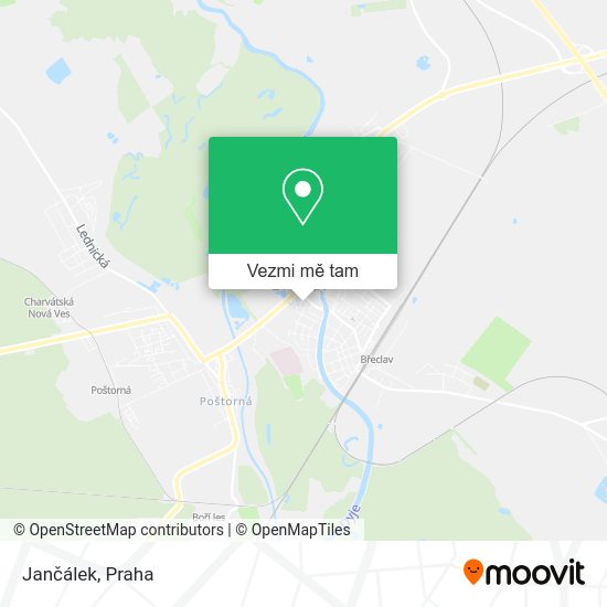 Jančálek mapa