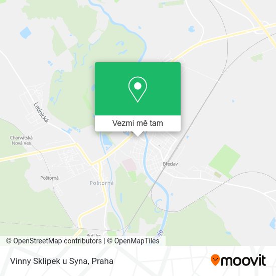Vinny Sklipek u Syna mapa
