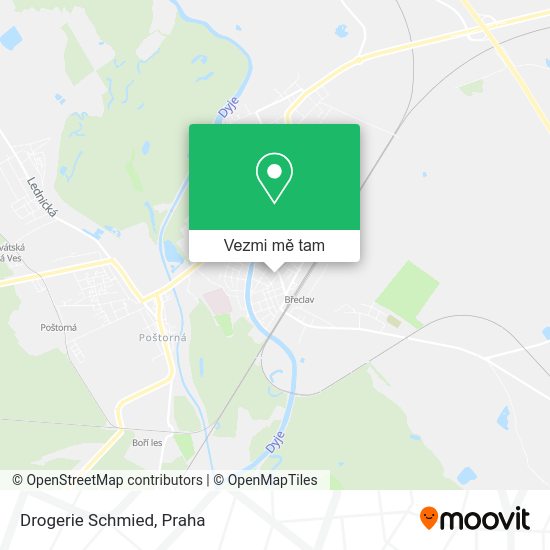 Drogerie Schmied mapa