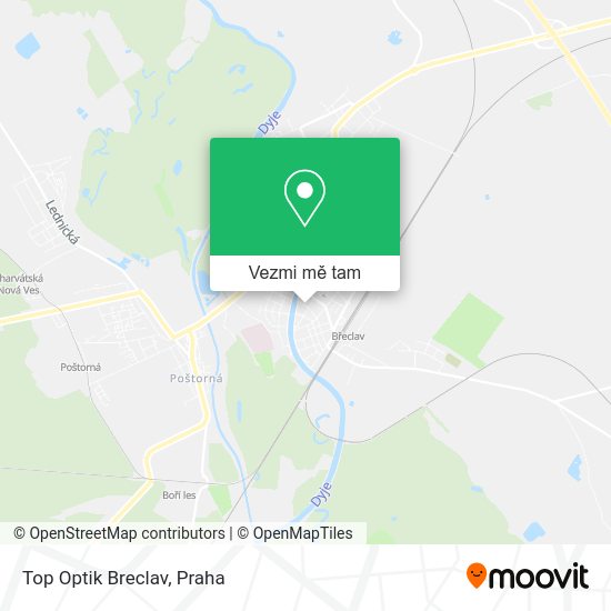 Top Optik Breclav mapa