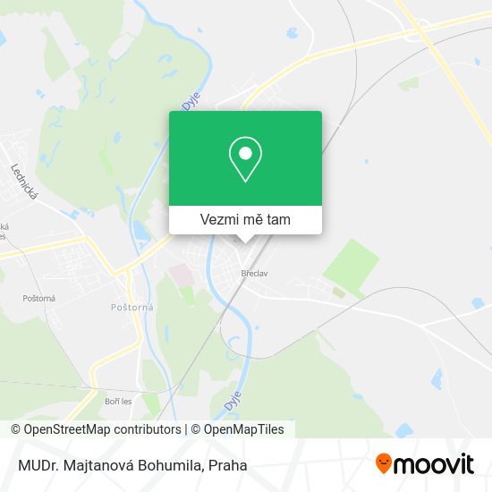 MUDr. Majtanová Bohumila mapa