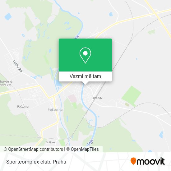 Sportcomplex club mapa