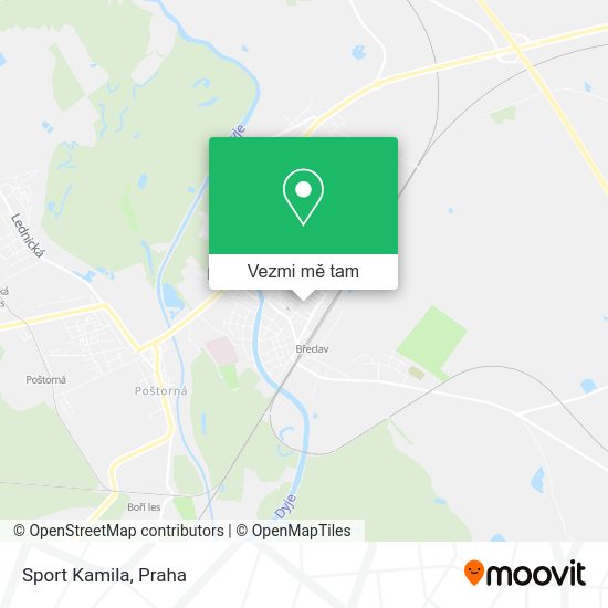 Sport Kamila mapa