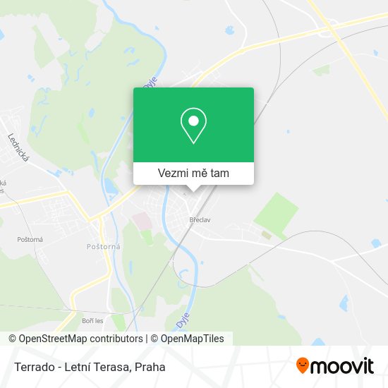 Terrado - Letní Terasa mapa
