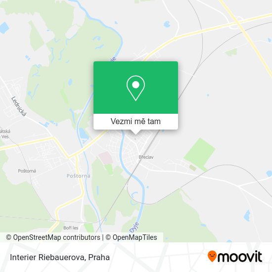 Interier Riebauerova mapa